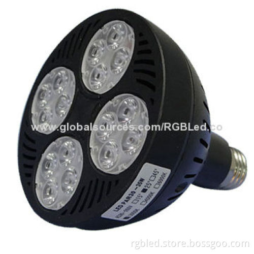 PAR30 LED Bulb, 45W, E27, 16pcs Cree XPE LED, AC 85-260V, 70-80lm/Watt